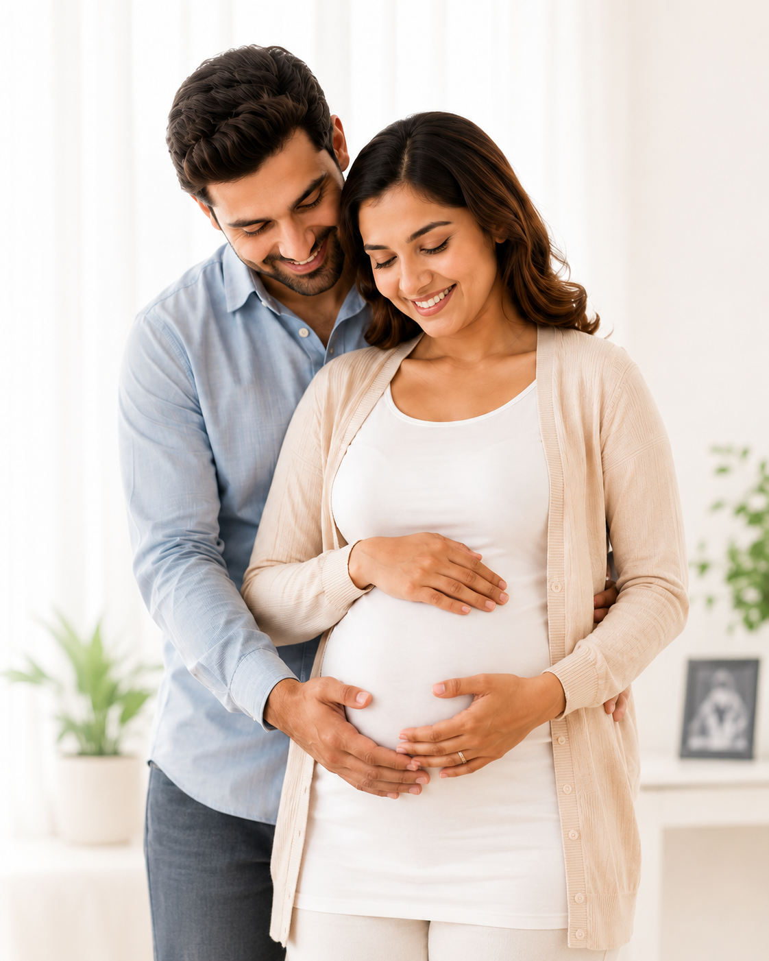 Expecting couple